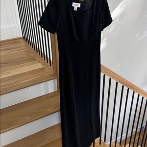 Talbots Classic Black Long Dress